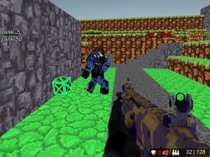 Blocky Combat Wars SWAT Action
