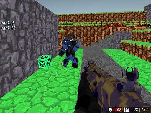 Blocky Combat Wars SWAT Action