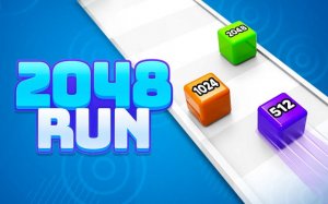 2048 Cube Run: Merge Puzzle Runner