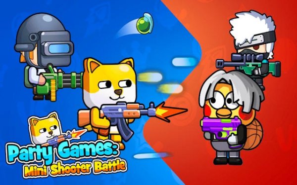 Party Games: Mini Precision Fighter Battle Royale Online Game