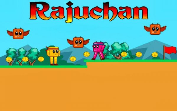 Rajuchan - Cute 2D Platformer Game Online