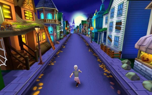 Angry Gran Run: Halloween Online Running Game