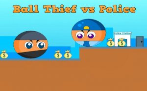 Ball Thief vs Police - 2D Platformer Online Game
