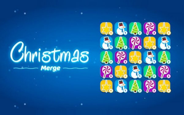 Festive Tile Swap Puzzle