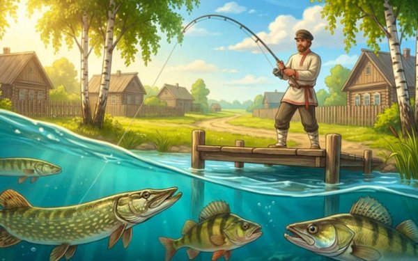 Fishing the Russian Way: Angler's Journey Online Game