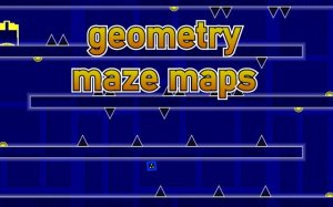 Geometry Maze Maps Online Puzzle Game - Arcade Game
