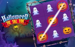 Halloween Tic Tac Toe Puzzle Game