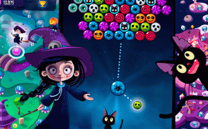 Halloween Bubbles Precision Match & Pop Puzzle