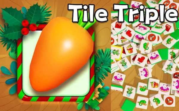 Tile Triple: Match 3D Puzzle & Brain Game Online