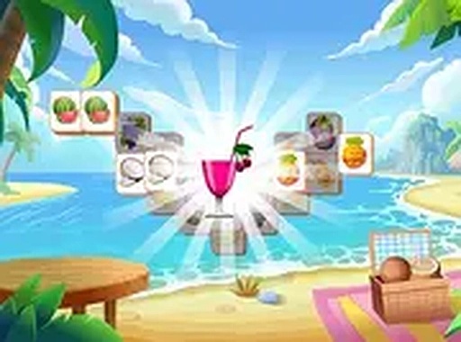Tropical Fruit Mahjong Online Puzzle Game