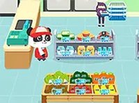 Cute Panda Super Market Online Game