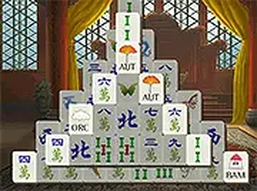 China Temple Mahjong Puzzle Game
