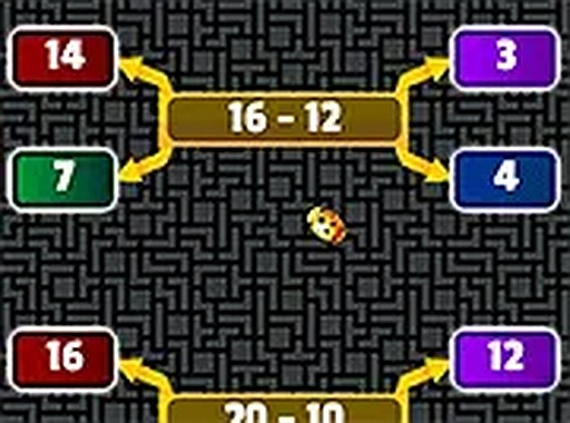 Golden Beetle Subtraction Math Game