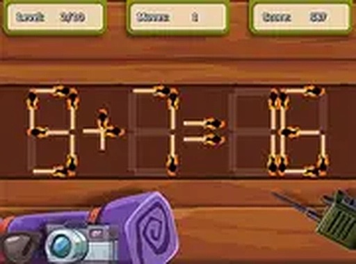 Stick Equation Logic Puzzles