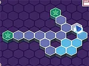 Hexagon Trail Logic Game