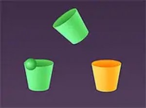 Cup Rotate: Falling Balls Puzzle Game