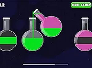 Liquid Sorting Puzzle Game