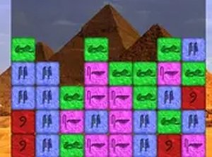 The Stones of the Pharaoh Puzzle Game