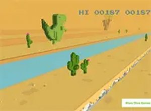 T-Rex Run 3D Online Game