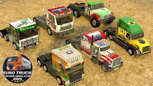 Euro Truck Driving Simulator 2025 Online Game